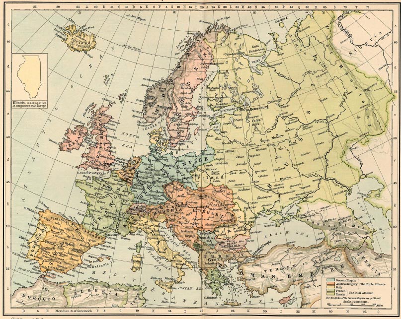 Regioner slogs ihop till länder, och länder förenades till imperier, som sedan... 1