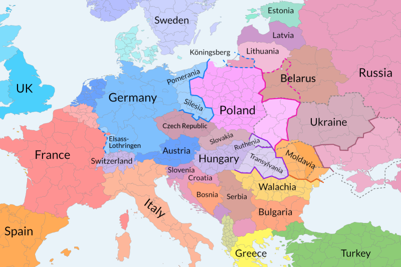 New borders in Europe if Ukraine falls? 1