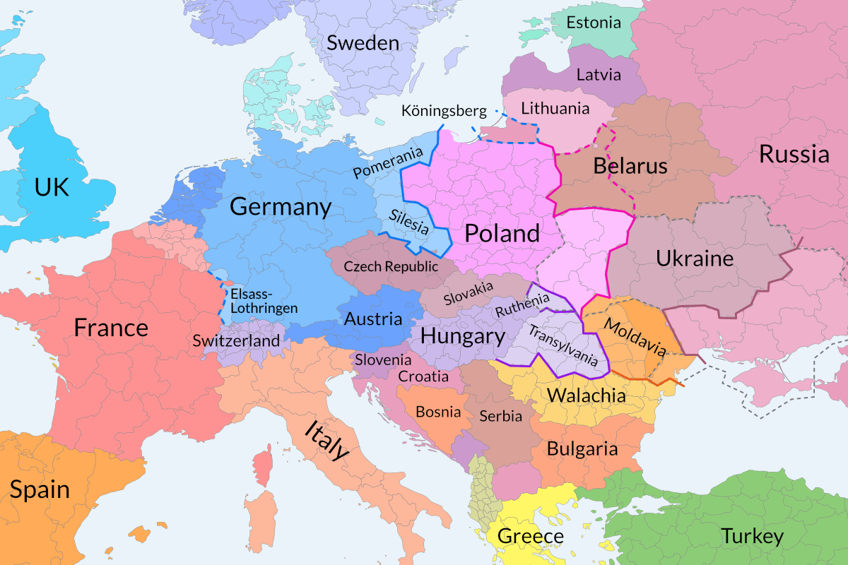New borders in Europe if Ukraine falls? 14